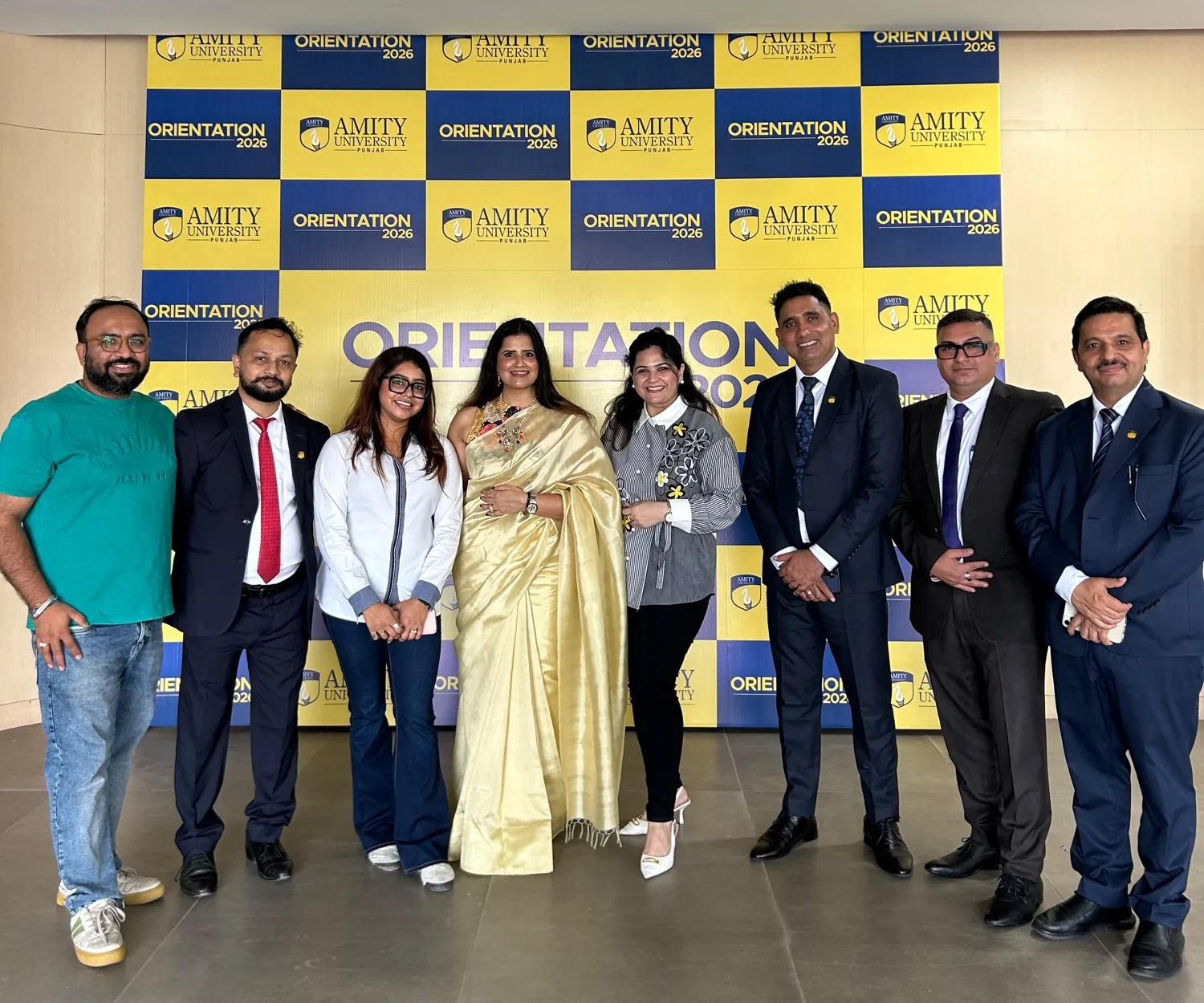 Four stations, one plan: Amity University Punjab, Orientation 2026
