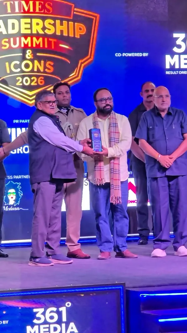 Gitish Chopra honoured for Excellence in Regional Media Strategy & Brand Storytelling